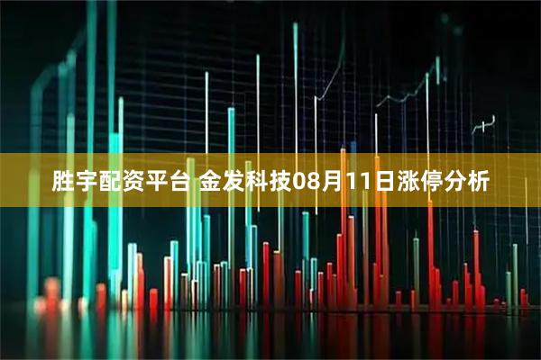 胜宇配资平台 金发科技08月11日涨停分析